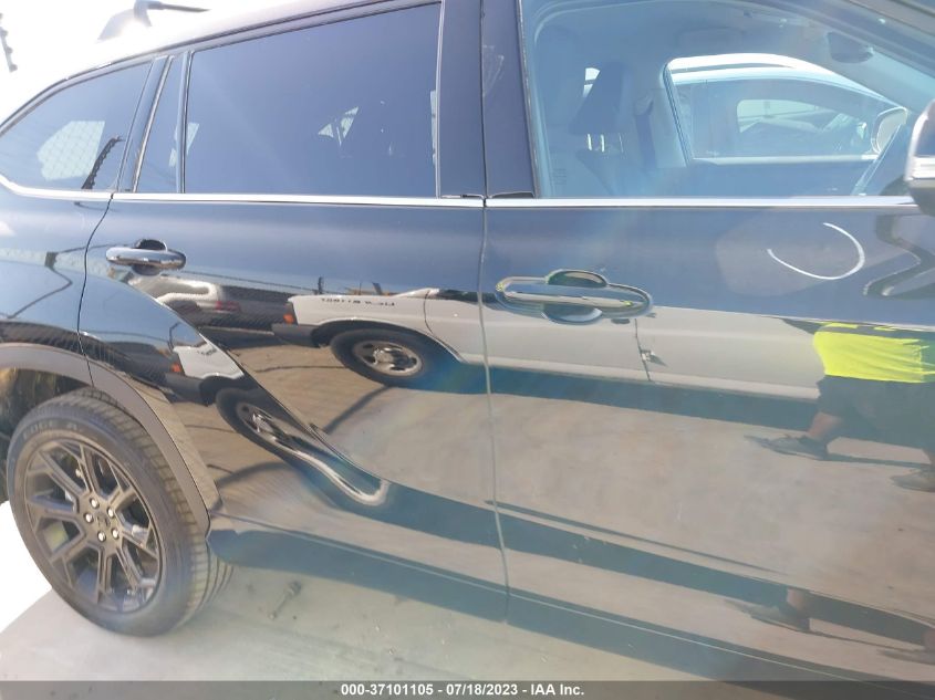 2022 TOYOTA HIGHLANDER L - 5TDCZRAH4NS124286