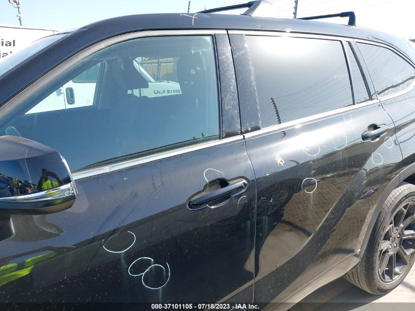 2022 TOYOTA HIGHLANDER L - 5TDCZRAH4NS124286