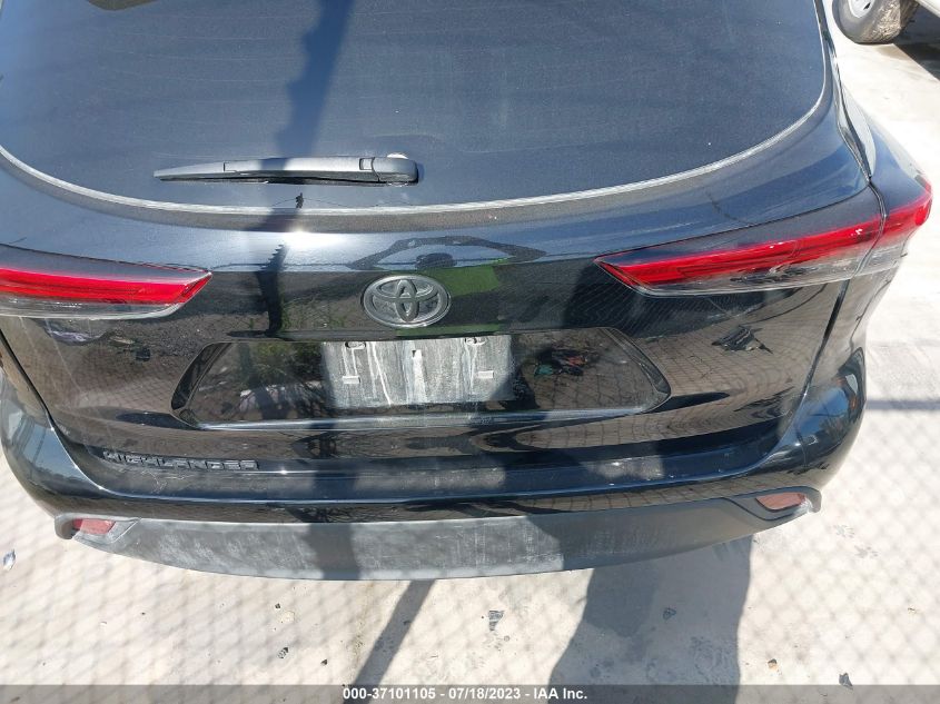 2022 TOYOTA HIGHLANDER L - 5TDCZRAH4NS124286