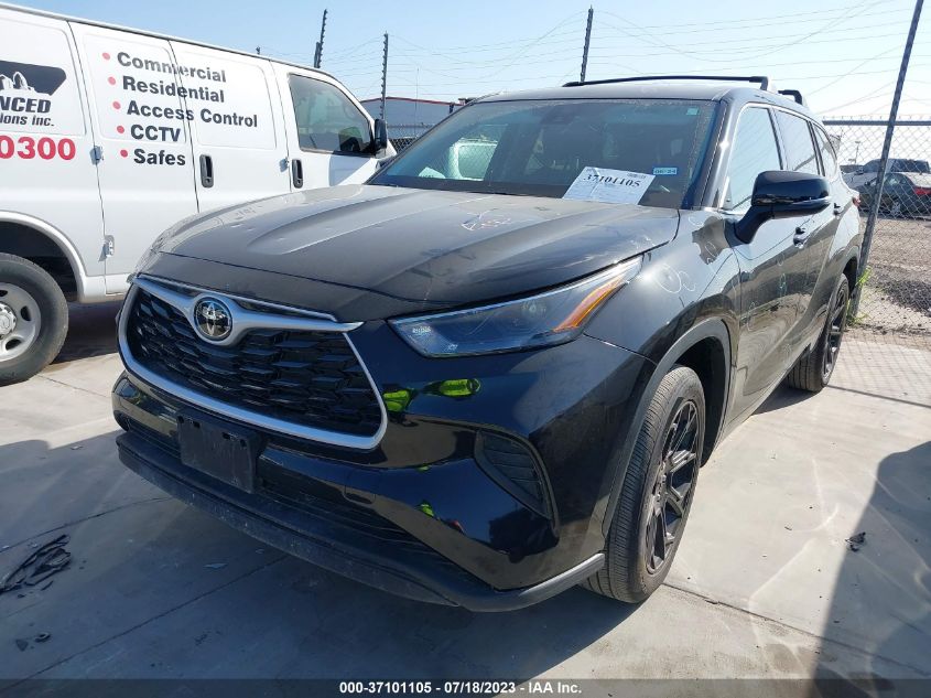 2022 TOYOTA HIGHLANDER L - 5TDCZRAH4NS124286