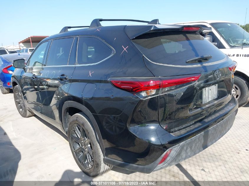 2022 TOYOTA HIGHLANDER L - 5TDCZRAH4NS124286
