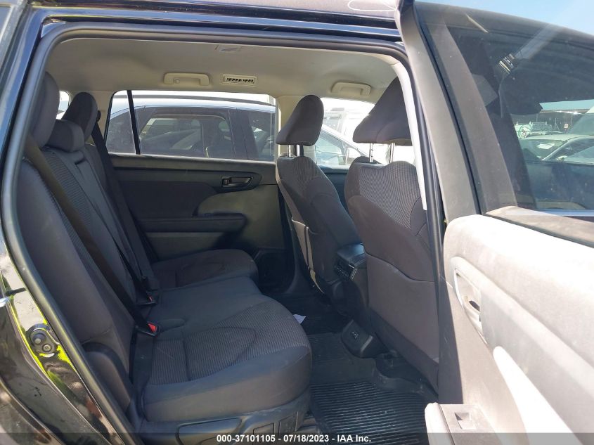 2022 TOYOTA HIGHLANDER L - 5TDCZRAH4NS124286