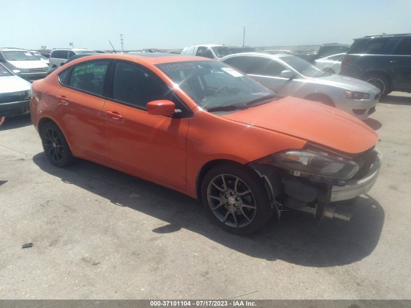 2015 DODGE DART SXT - 1C3CDFBB9FD225249