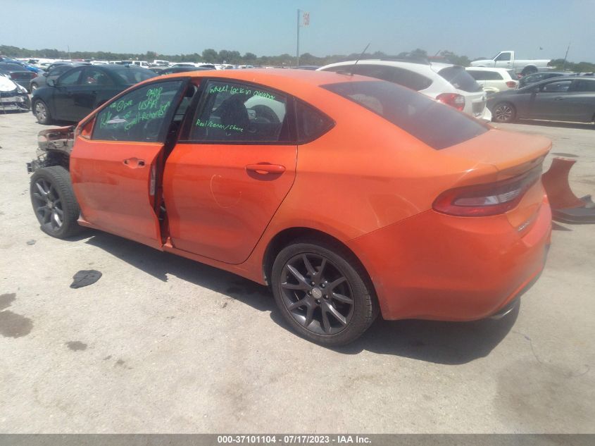 2015 DODGE DART SXT - 1C3CDFBB9FD225249