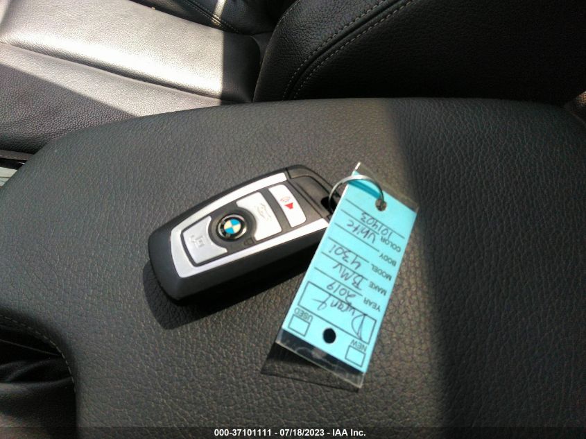 2019 BMW 4 SERIES 430I XDRIVE - WBA4J3C53KBL07920