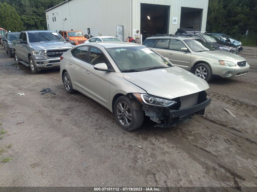 2018 HYUNDAI ELANTRA SEL/VALUE/LIMITED - KMHD84LF8JU573624