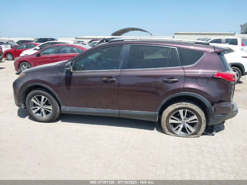 2017 TOYOTA RAV4 XLE 2T3WFREV7HW338312