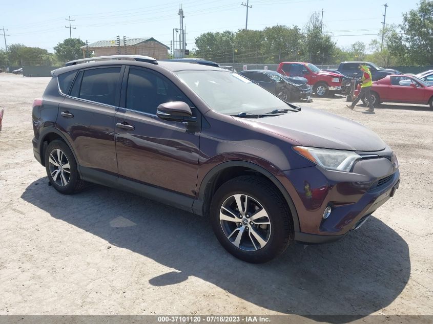 2017 TOYOTA RAV4 XLE 2T3WFREV7HW338312