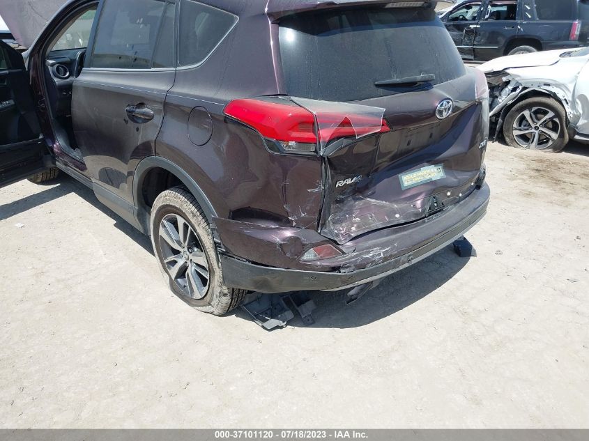2017 TOYOTA RAV4 XLE 2T3WFREV7HW338312