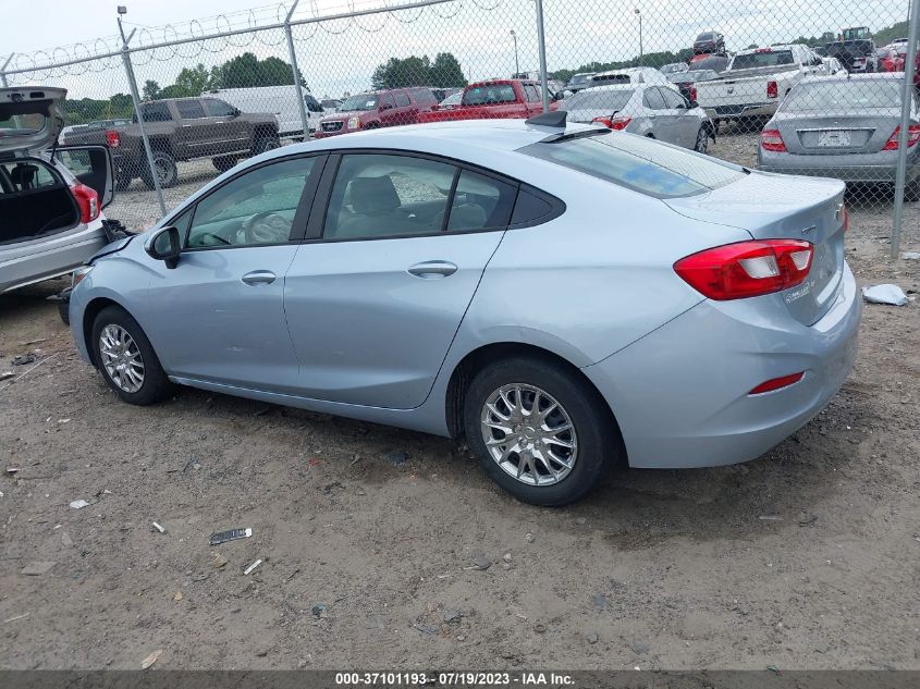 2017 CHEVROLET CRUZE LS - 1G1BC5SM2H7184382
