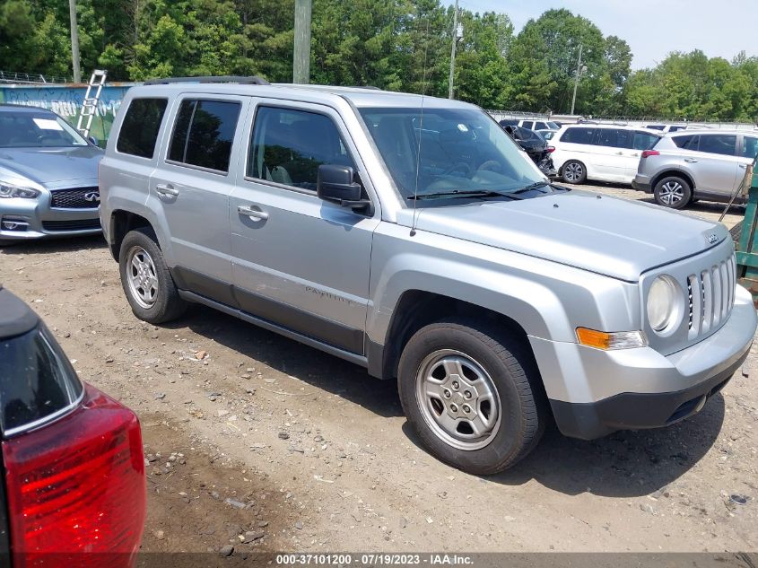 2014 JEEP PATRIOT SPORT - 1C4NJPBA7ED552449