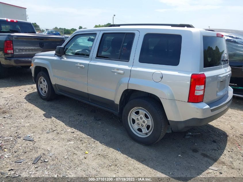 2014 JEEP PATRIOT SPORT - 1C4NJPBA7ED552449
