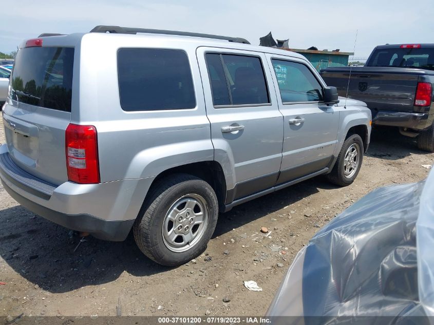 2014 JEEP PATRIOT SPORT - 1C4NJPBA7ED552449