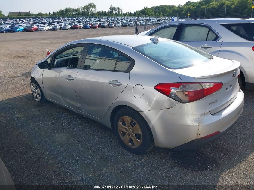 2015 KIA FORTE LX - KNAFX4A63F5424605