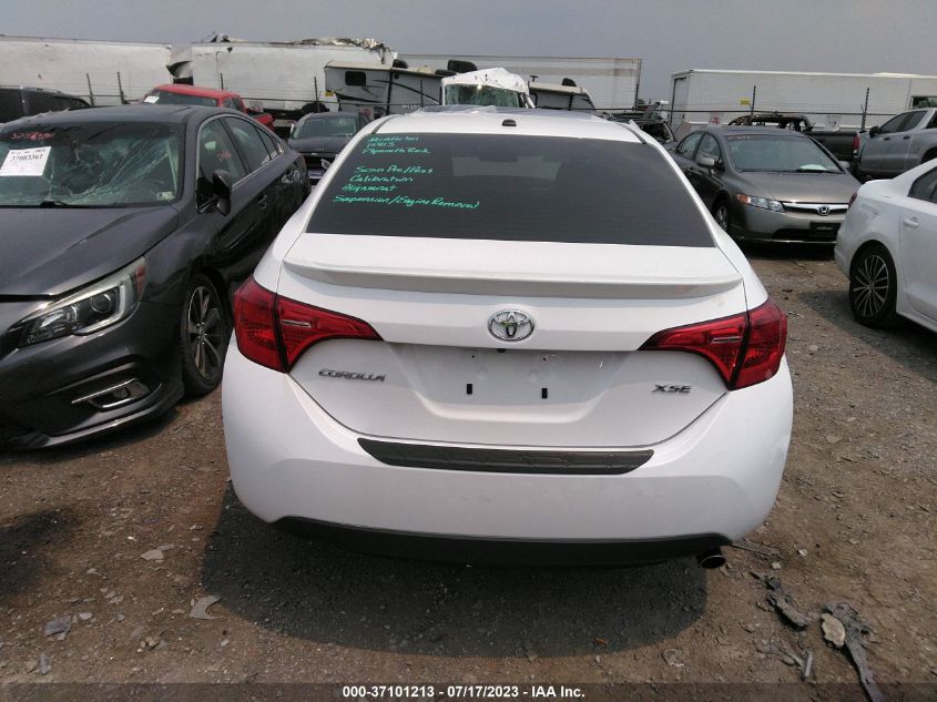 2019 TOYOTA COROLLA L/LE/SE/XLE/XSE - 2T1BURHE7KC193788