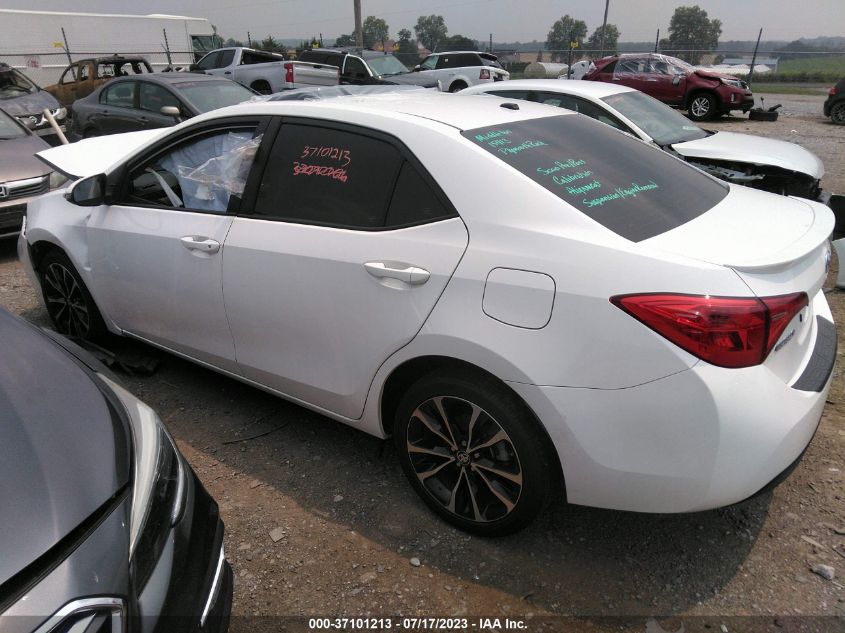 2019 TOYOTA COROLLA L/LE/SE/XLE/XSE - 2T1BURHE7KC193788