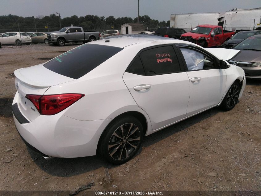 2019 TOYOTA COROLLA L/LE/SE/XLE/XSE - 2T1BURHE7KC193788