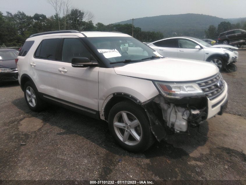 2017 FORD EXPLORER XLT - 1FM5K8D87HGA25524