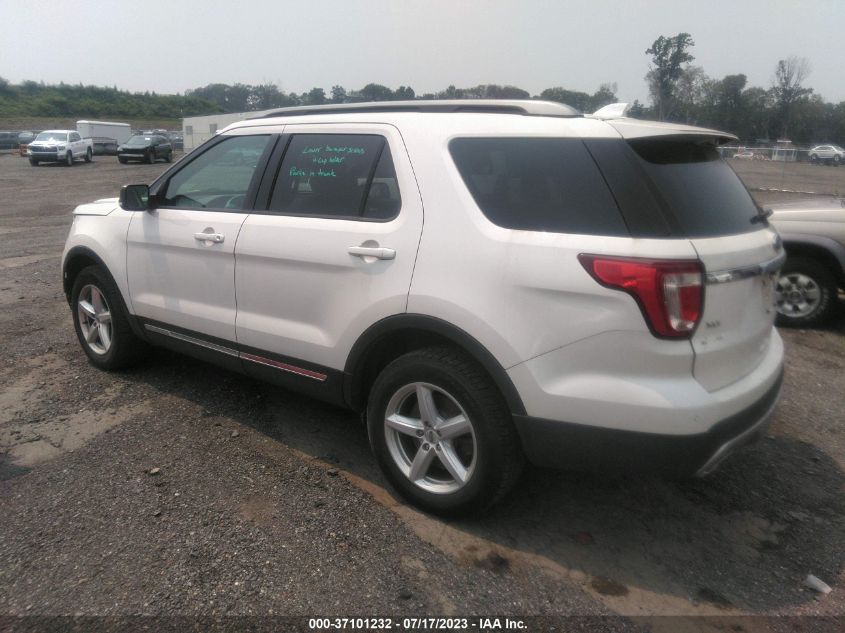 2017 FORD EXPLORER XLT - 1FM5K8D87HGA25524