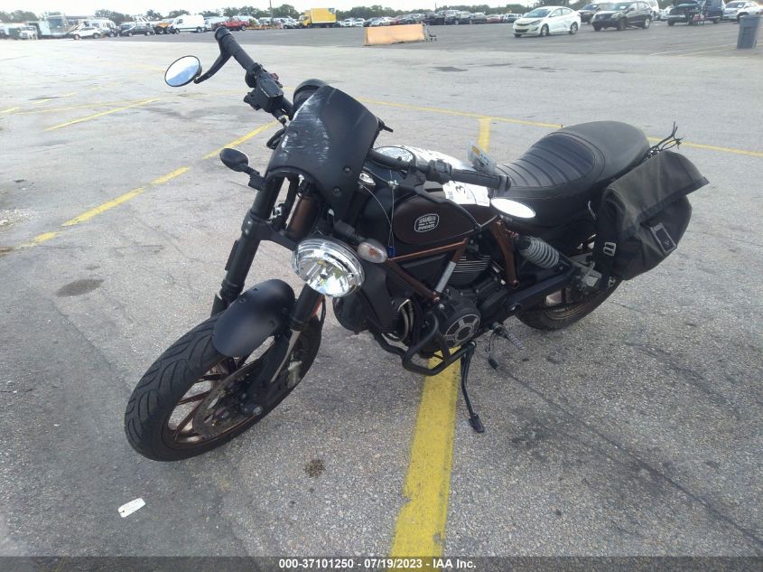 2016 DUCATI SCRAMBLER 800 ZDM15ANM5GB015846