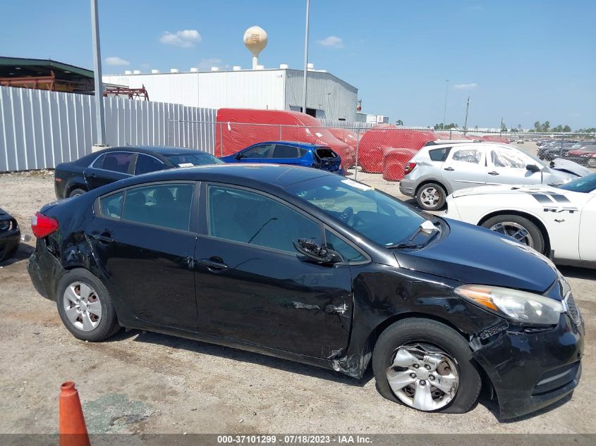 2016 KIA FORTE LX - KNAFK4A6XG5519422