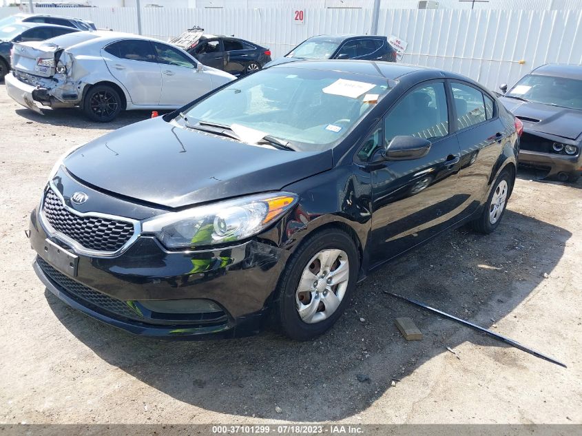2016 KIA FORTE LX - KNAFK4A6XG5519422