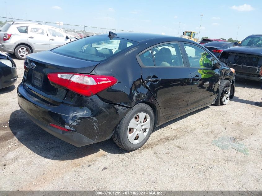 2016 KIA FORTE LX - KNAFK4A6XG5519422
