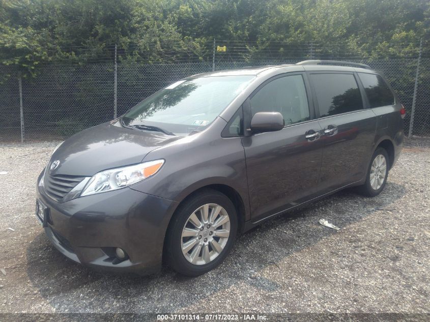 2013 TOYOTA SIENNA XLE - 5TDDK3DC4DS050341