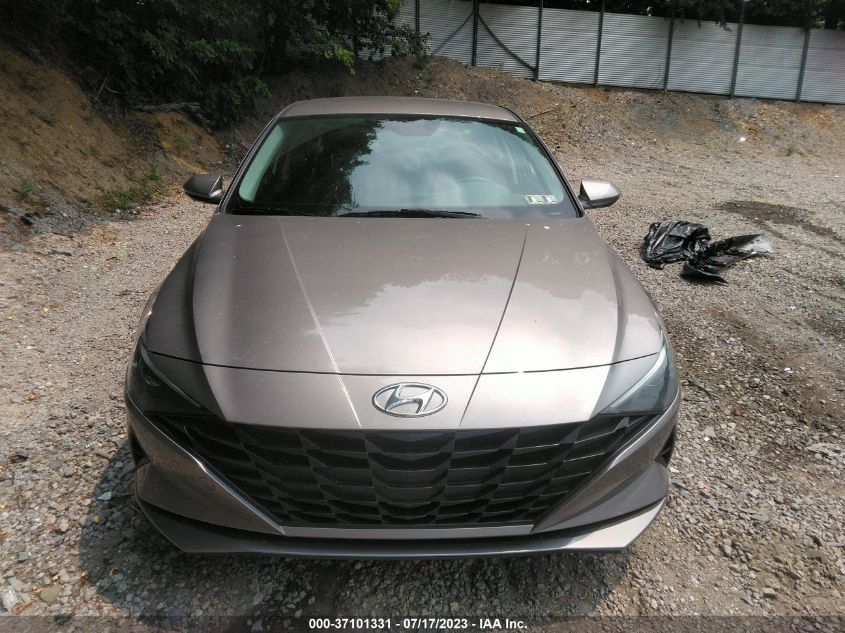 2022 HYUNDAI ELANTRA SEL - KMHLM4AG7NU343839