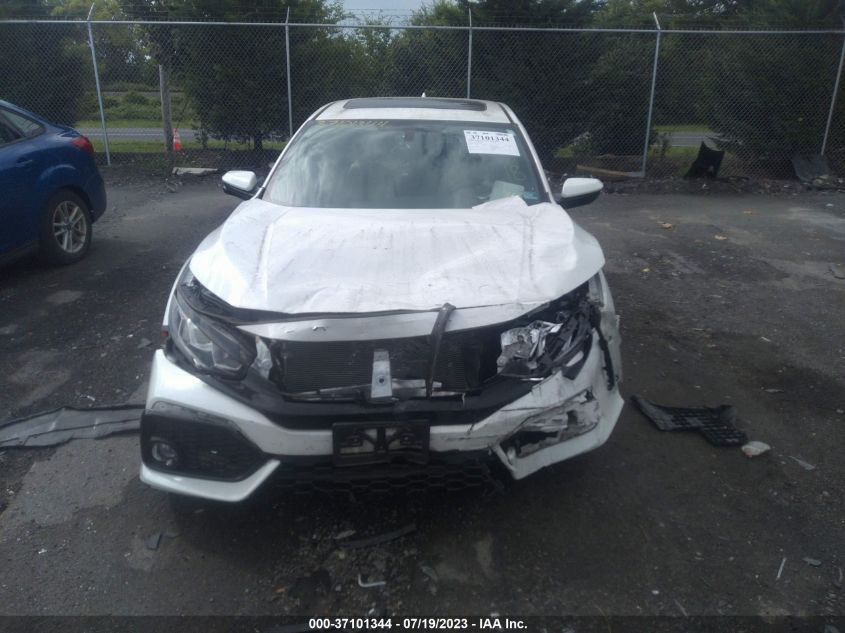 2018 HONDA CIVIC HATCHBACK EX - SHHFK7H51JU208080
