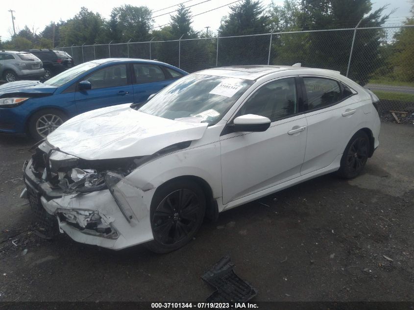 2018 HONDA CIVIC HATCHBACK EX - SHHFK7H51JU208080