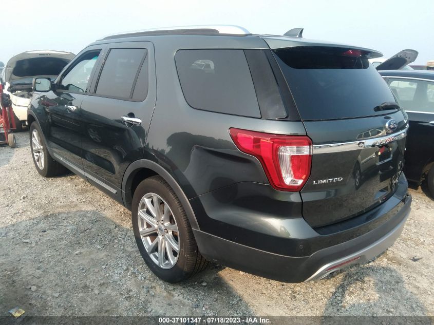 2016 FORD EXPLORER LIMITED - 1FM5K8F8XGGC90529