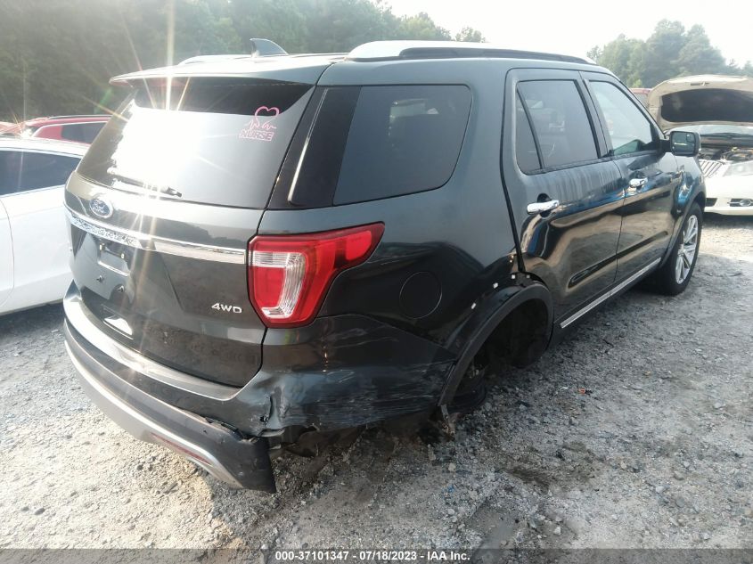 2016 FORD EXPLORER LIMITED - 1FM5K8F8XGGC90529