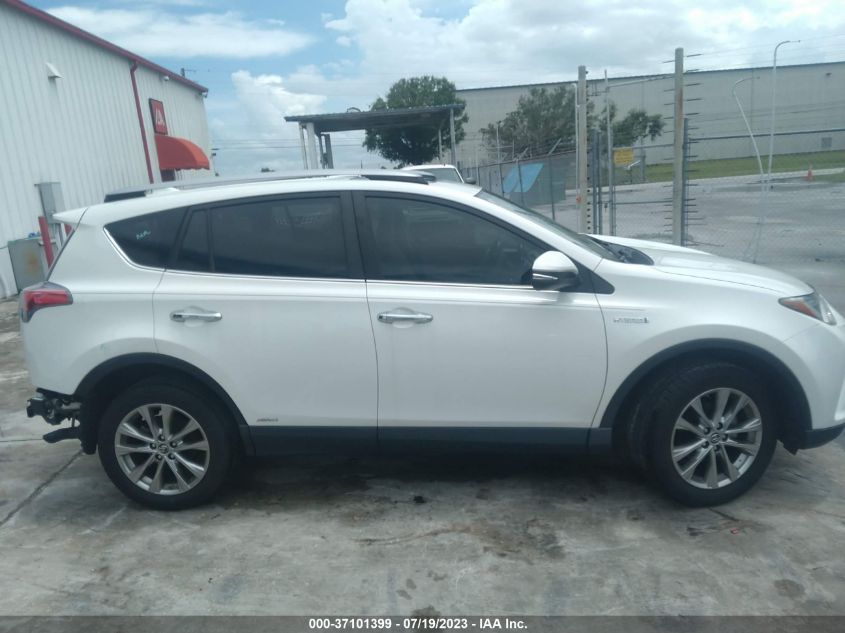 2017 TOYOTA RAV4 HYBRID LIMITED JTMDJREV8HD078909