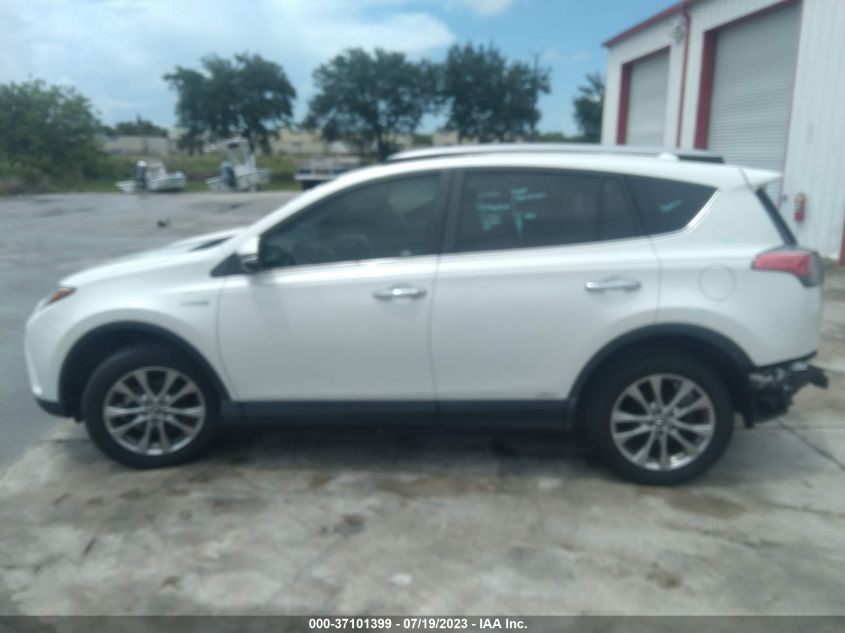2017 TOYOTA RAV4 HYBRID LIMITED JTMDJREV8HD078909