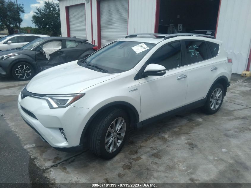 2017 TOYOTA RAV4 HYBRID LIMITED JTMDJREV8HD078909