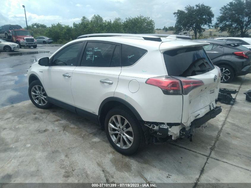 2017 TOYOTA RAV4 HYBRID LIMITED JTMDJREV8HD078909