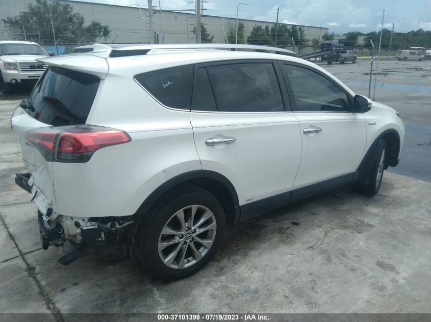 2017 TOYOTA RAV4 HYBRID LIMITED JTMDJREV8HD078909