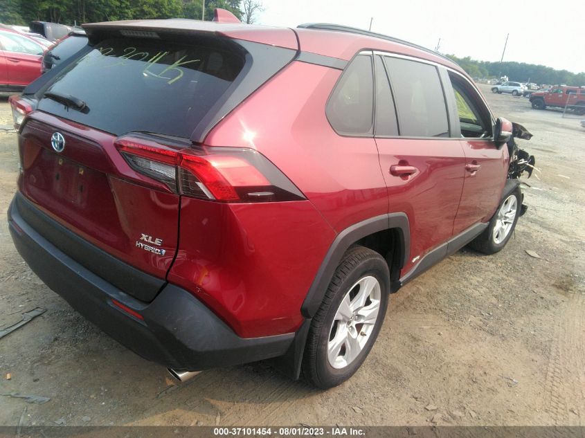 2019 TOYOTA RAV4 HYBRID XLE - JTMRWRFV0KD010231