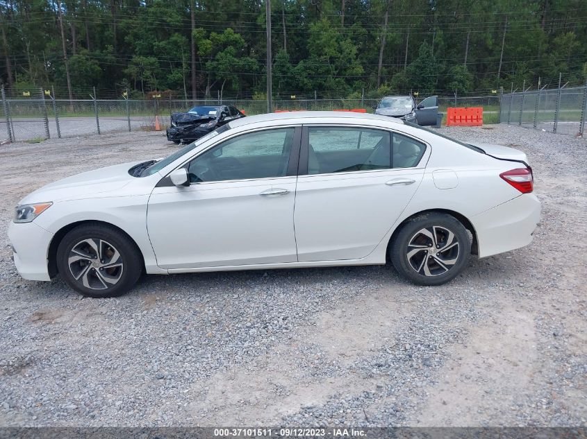 2016 HONDA ACCORD SEDAN LX - 1HGCR2F37GA061559