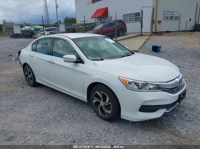2016 HONDA ACCORD SEDAN LX - 1HGCR2F37GA061559