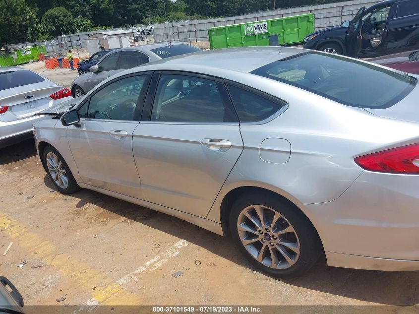 2017 FORD FUSION HYBRID SE - 3FA6P0LU4HR385343