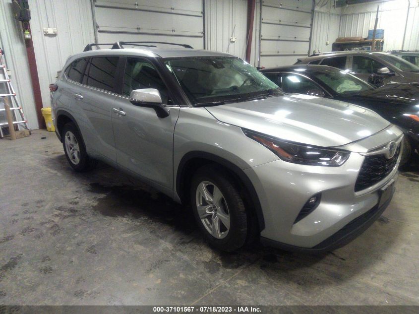 2023 TOYOTA HIGHLANDER HYBRID LE - 5TDZARAH4PS518018