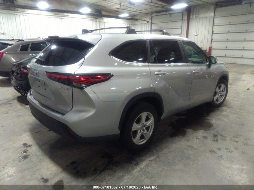 2023 TOYOTA HIGHLANDER HYBRID LE - 5TDZARAH4PS518018