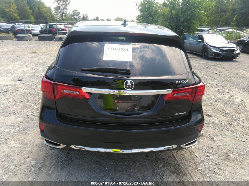 2017 ACURA MDX W/TECHNOLOGY PKG - 5FRYD4H54HB016440