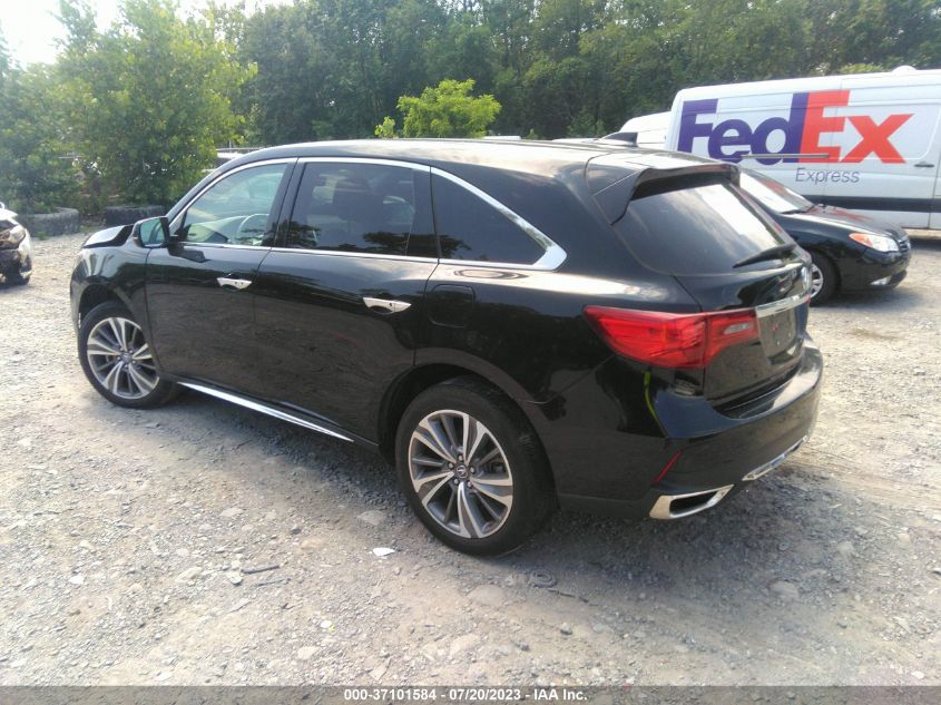 2017 ACURA MDX W/TECHNOLOGY PKG - 5FRYD4H54HB016440