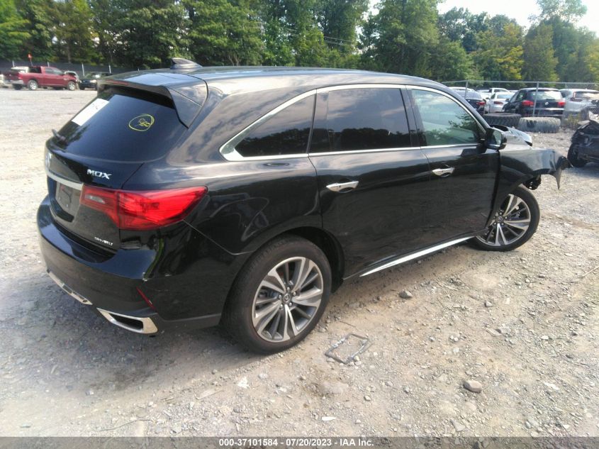 2017 ACURA MDX W/TECHNOLOGY PKG - 5FRYD4H54HB016440