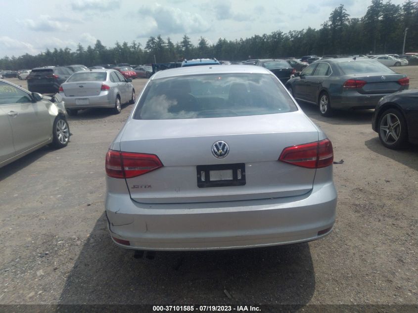 2015 VOLKSWAGEN JETTA SEDAN 2.0L S - 3VW2K7AJ2FM230418