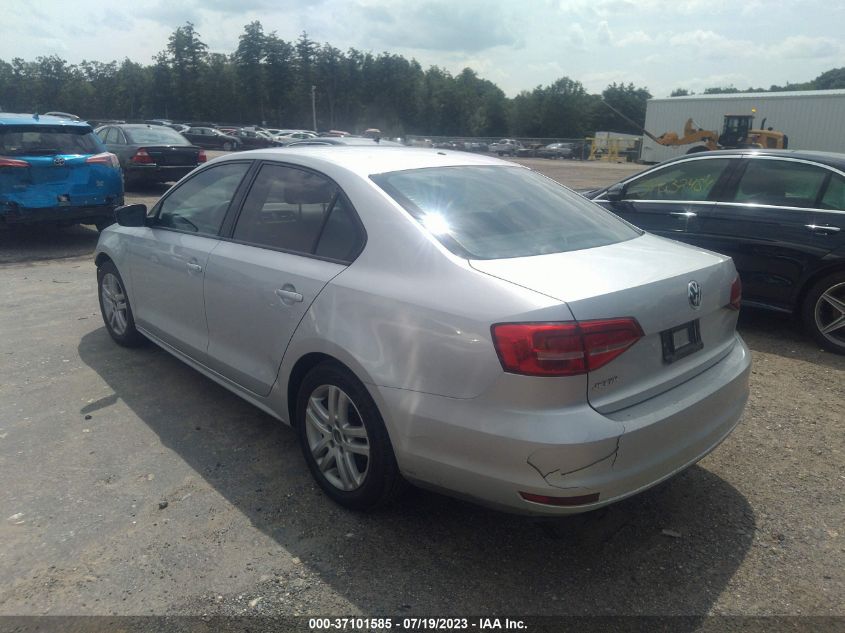 2015 VOLKSWAGEN JETTA SEDAN 2.0L S - 3VW2K7AJ2FM230418