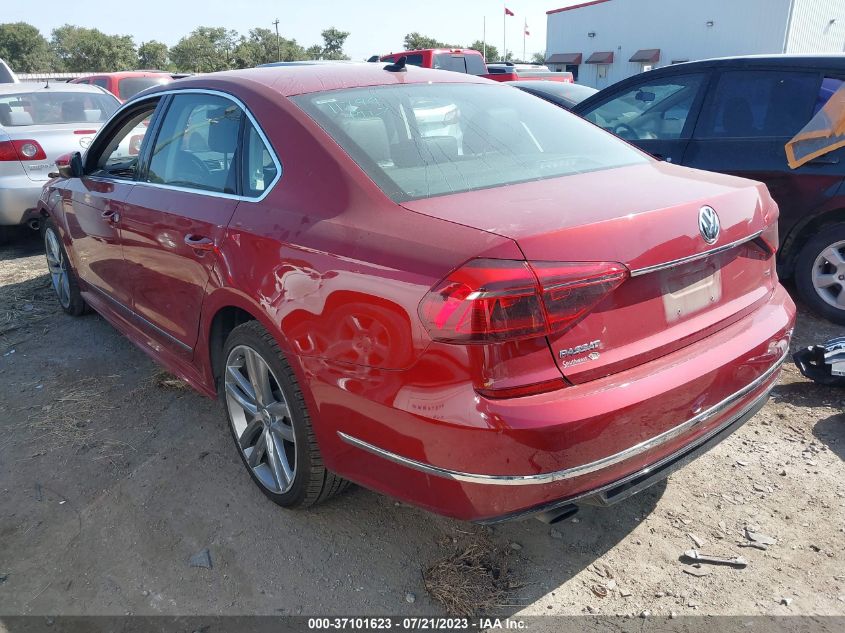 2017 VOLKSWAGEN PASSAT R-LINE W/COMFORT PKG - 1VWDT7A30HC056277